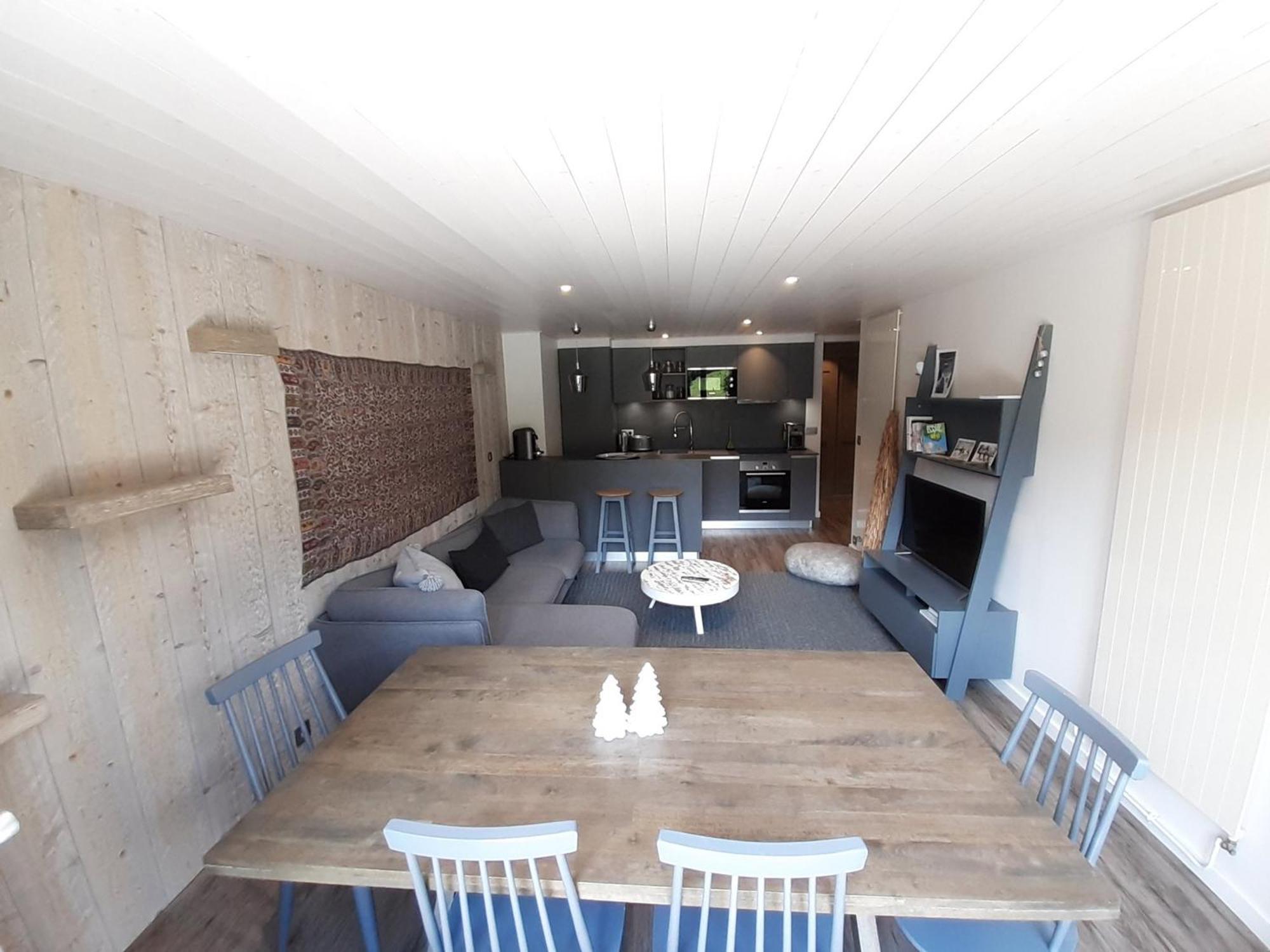 Appartement Skis Aux Pieds, 3 Chambres, Renove, Idealement Situe Pres Des Commerces A Courchevel 1650 - Fr-1-514-61 المظهر الخارجي الصورة